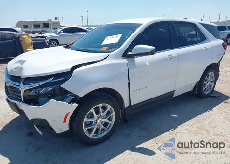 2022 Chevrolet Equinox Lt z USA, uszkodzony, nr VIN 3GNAXKEV7NL284759